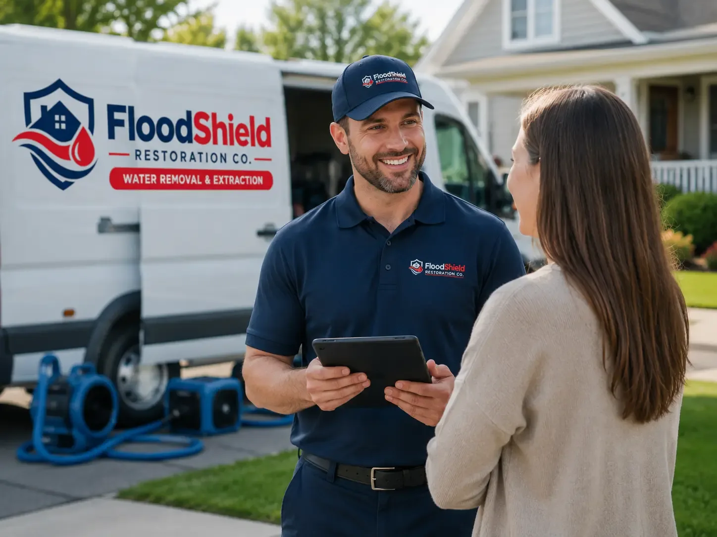 Storm-Related Flood Cleanup in Baraga, MI